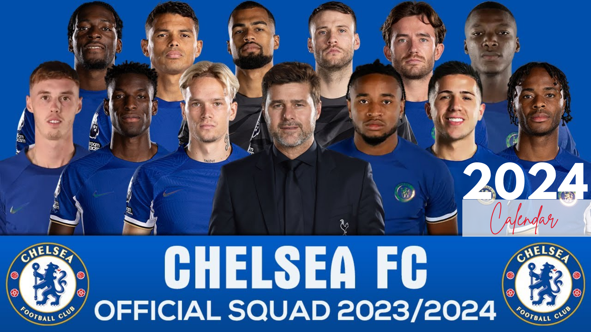 Chelsea FC 2024 Calendars